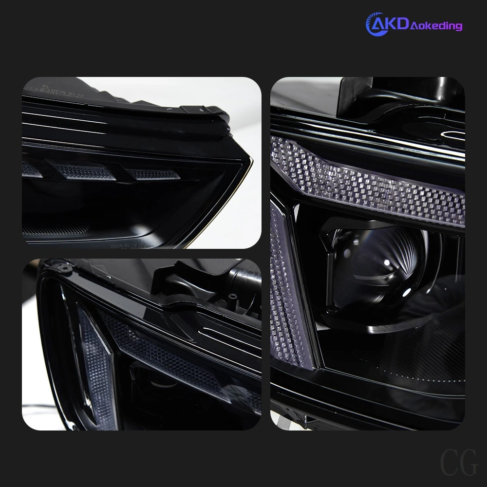 Car Styling Headlights for AUDI A3 LED Headlight 2013-2016 A3 Head Lamp DRL Signal Projector Lens Automotive Accessories