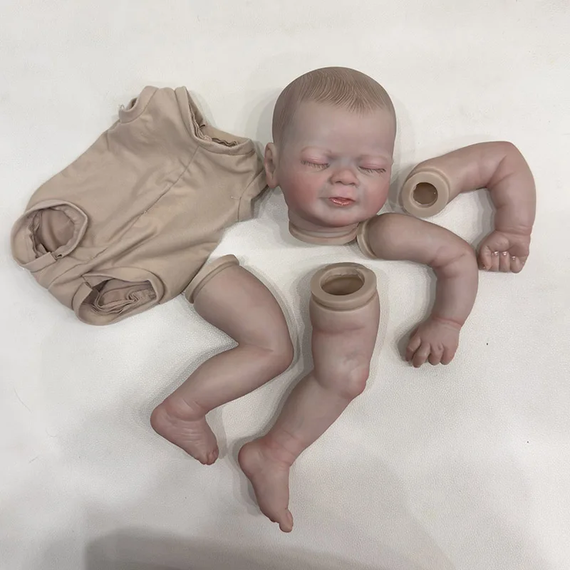 19inch Romy Finished Doll Size Already Painted Kits Very Lifelike Reborn Baby Doll DIY Toys