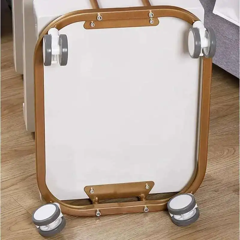 Carro de salón móvil de soldadura, carro con ruedas auxiliares, carrito de cosméticos para salón de belleza, estaciones de hierro, equipo de barbería Rollwagen