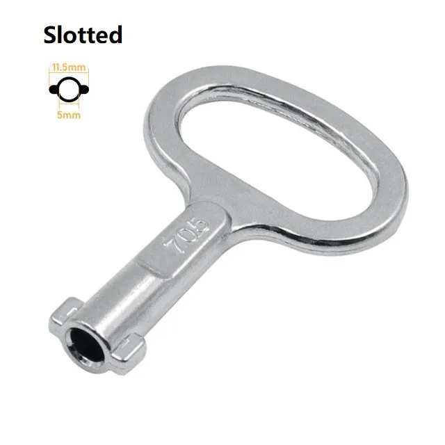 Elevator Door Lock Valve Key High Quality Zinc Alloy Wrench Triangle Key Electrical Box Mini Triangle Wrench Key Hand Tool