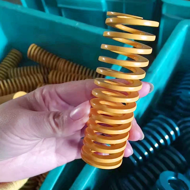 

Creamily 1PCS Die Spring TF Compression Alloy Steel Mold Spring Light Load Spiral Stamping Springs OD12-20mm ID6-10mm L20-100mm