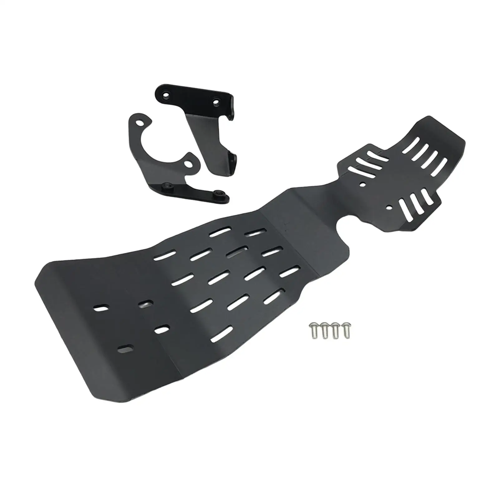 

Motorcycle Engine Base Chassis Guard Skid Plate Heavy Duty Aluminum Cover Black Protector for Scrambler 800 2015-2021