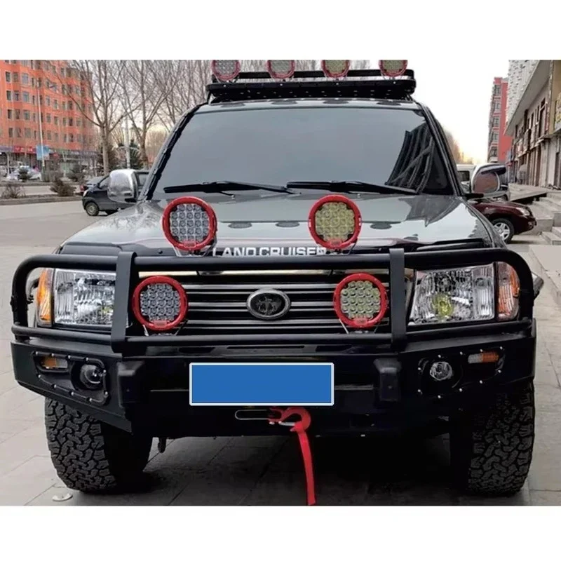 

FORFor Toyota Land Cruiser Good Quality Bull Bar Front Bumper Off-road Collision Avoidance