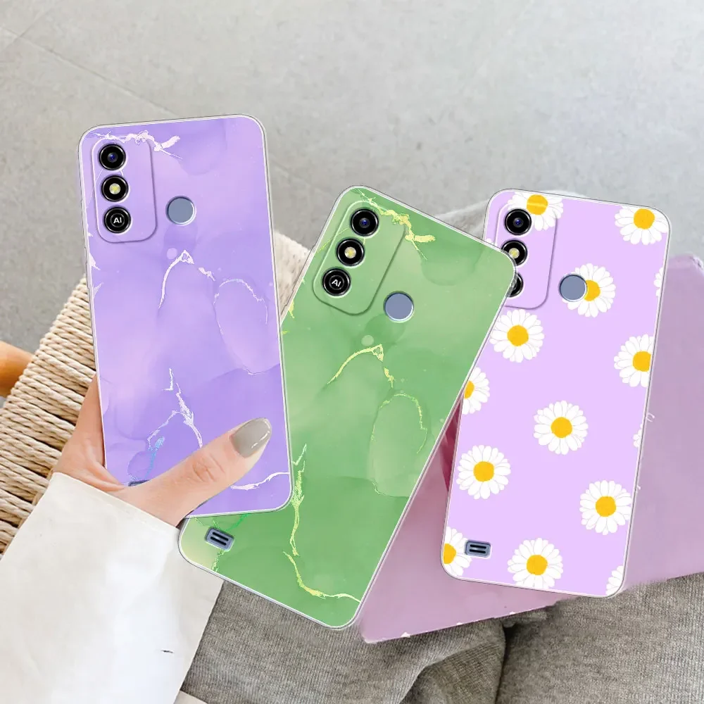 For ZTE Blade A53 Pro Case Shockproof Clear Silicon Soft TPU Back Cover For ZTE A53 New Fundas For ZTE Blade A53 Bumper Coque