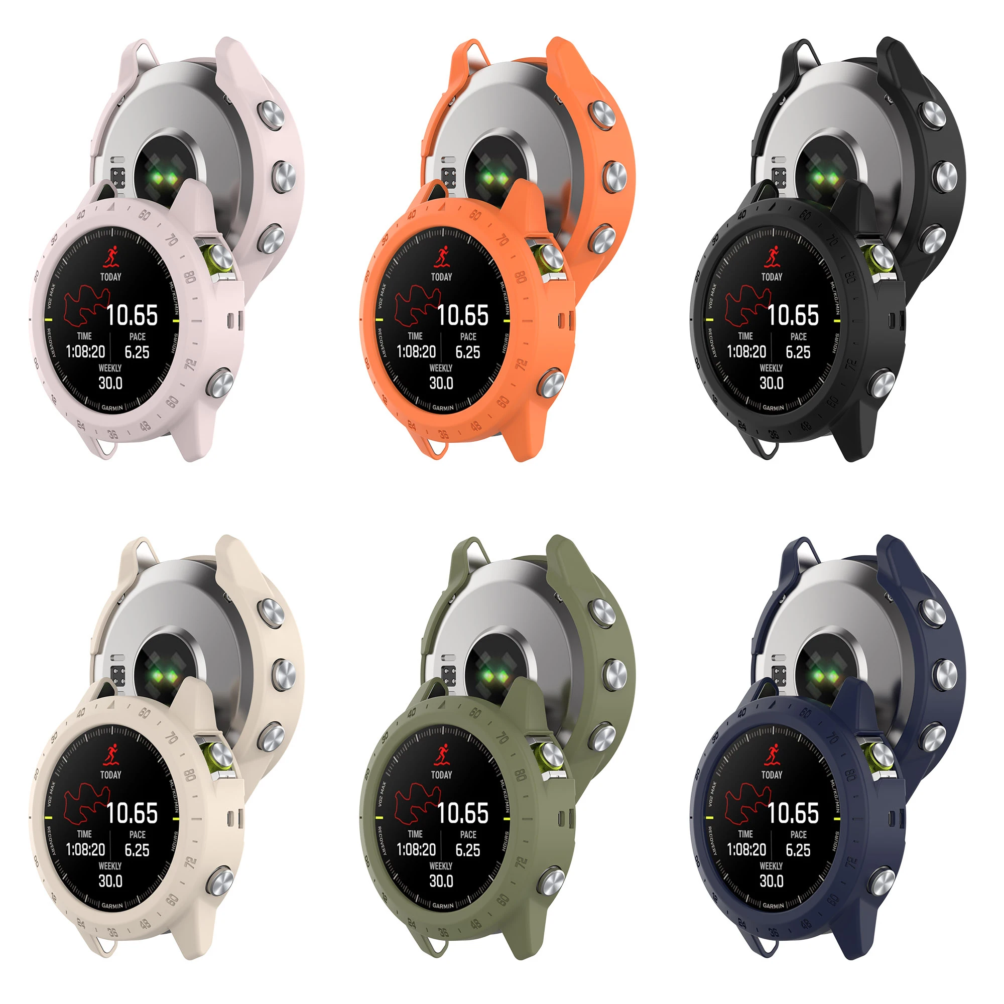 Funda protectora para Garmin MARQ 2 Gen2 Adventurer golfista capitán atleta aviador antiarañazos parachoques Carcasa protectora accesorio