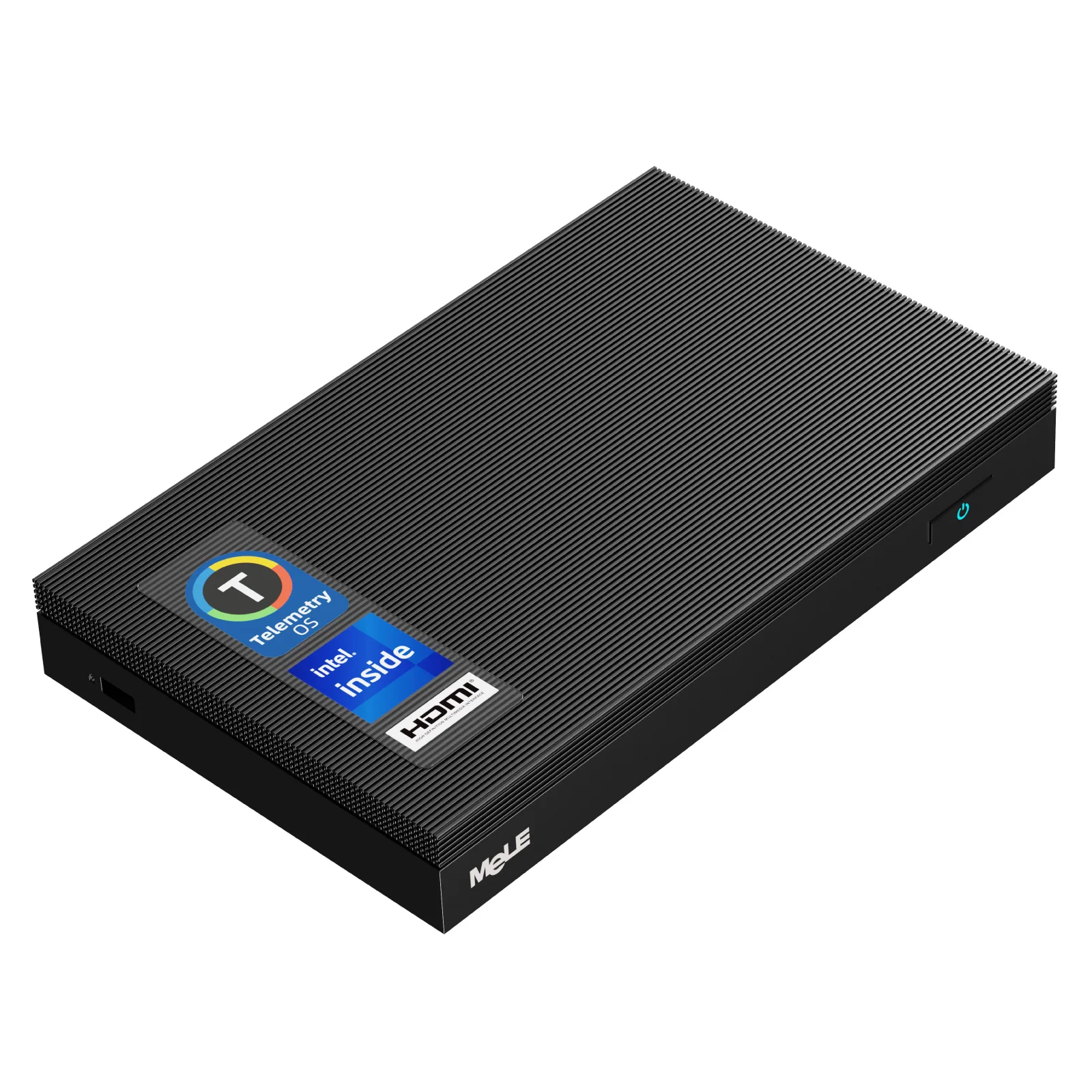 Mele Telemetryos Box Mini PC N5105 Telemetrytv 8gb 128gb Ordenador Industrial De Internet De Las Cosas Doble Hdmi Sin Ventilador 4k@60hz , Wifi 6