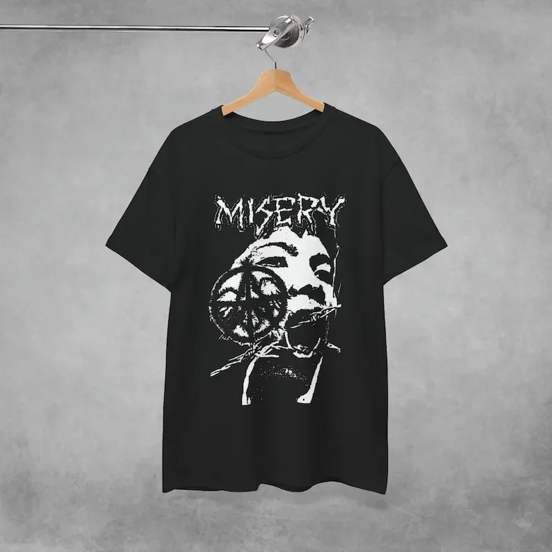 

Misery Punk Hardcore Band Graphic T Shirt