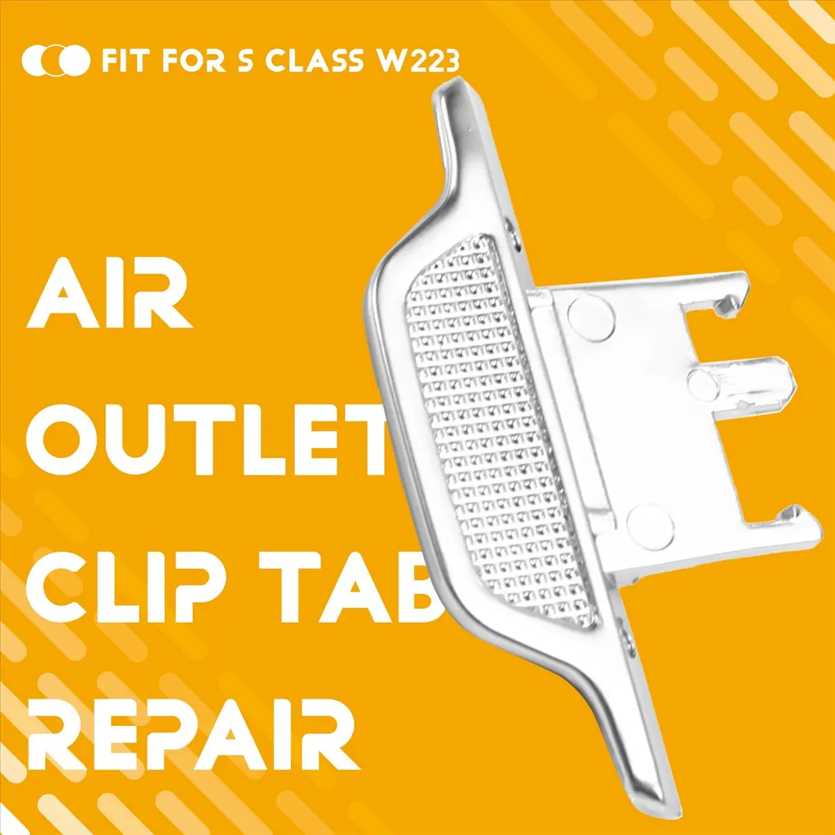 Super Sale Car Dashboard Air Conditioning Vent Paddle Adjustment Paddle for Mercedes Benz S Class W223 Air Outlet Clip Tab Repai