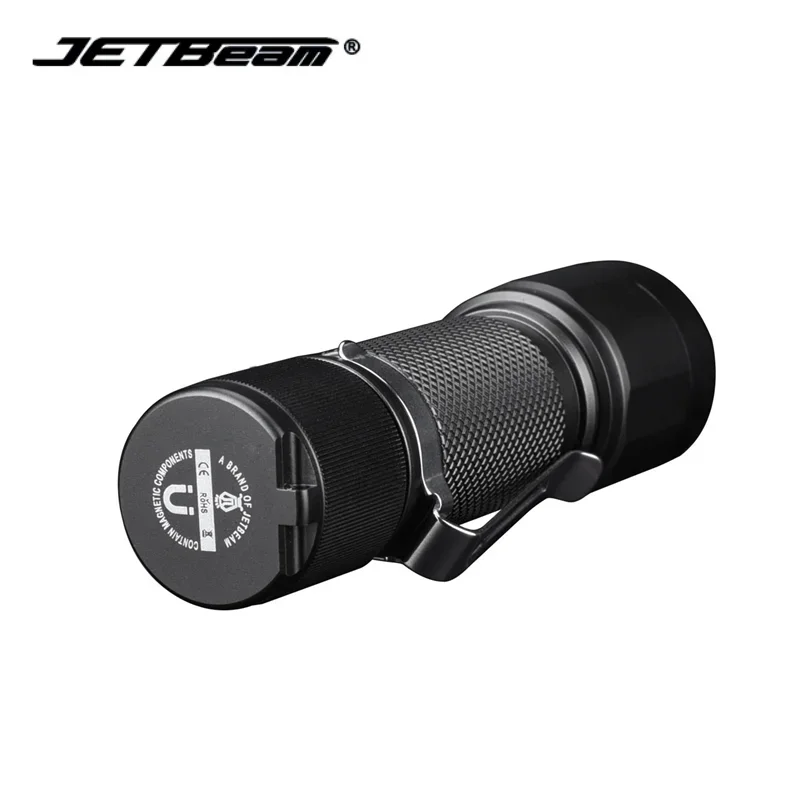 JETBEAM EC26 High-powerful LED Flashlight 3600Lumens Tactical 18650 Torch Light Lamp Mini EDC Flashlight Outdoor Hunting