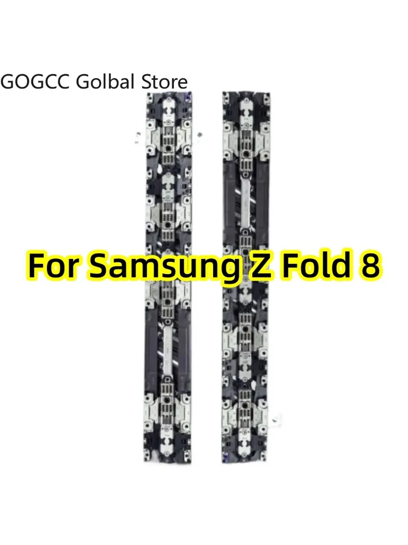 Ori For Samsung Z Fold 8，Z Fold8 Ultra 5G Hinge Rotating Shaft Assembly LCD Middle Display inner Metal Plate Replacement Parts