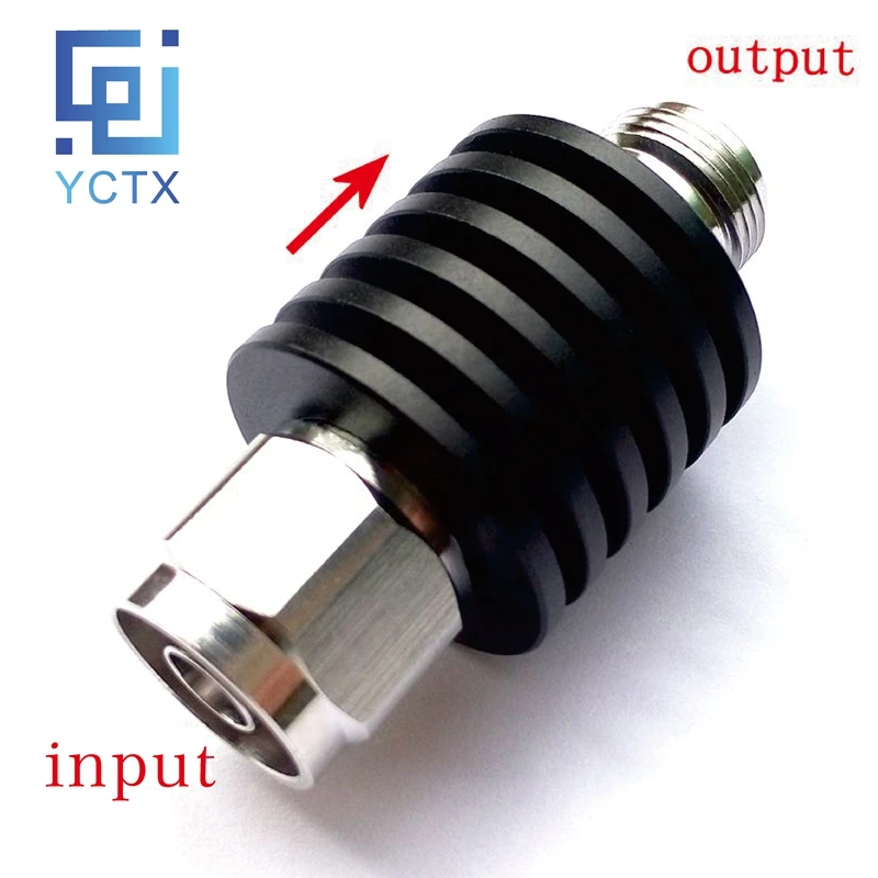 

10W N Type Attenuator DC-3Ghz/4Ghz 1/2/3/5/6/10/15/20/30db/40db N Male to Female RF coaxial Power plug Male to jack Female 50ohm