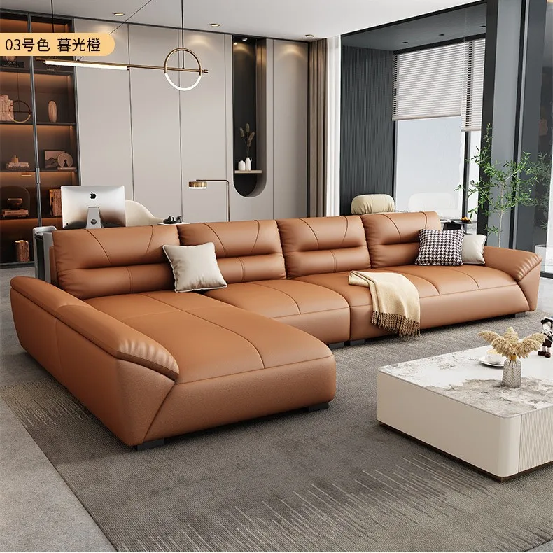 Nordic leave-in technology cloth sofa small apartment living room Italian minimalist three-proof fabric sofa straight row prince