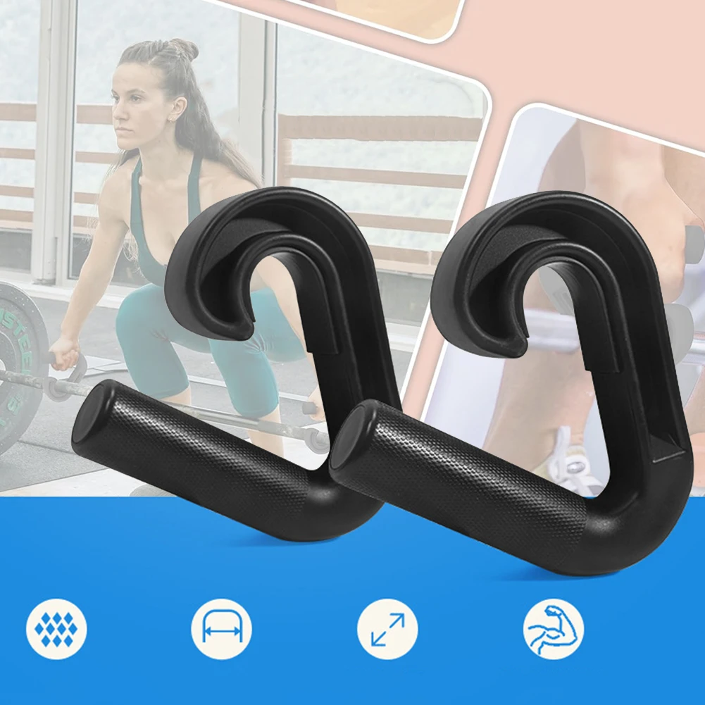 

Neutral Grip Handle Hook Fitness Handle Non Slip Exercise Suspension Grip Multi-Function Resistance Band Handle for Gym Fitness