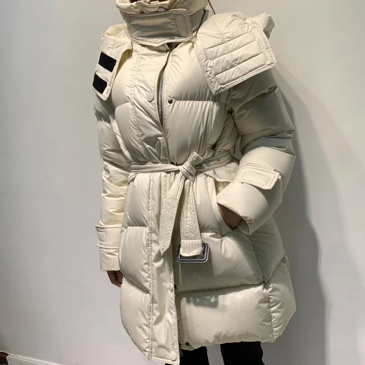 الشتاء أزياء المرأة الجديدة أسفل سترة التنقل مقنعين شارع العليا الدافئة يندبروف أسفل سترة