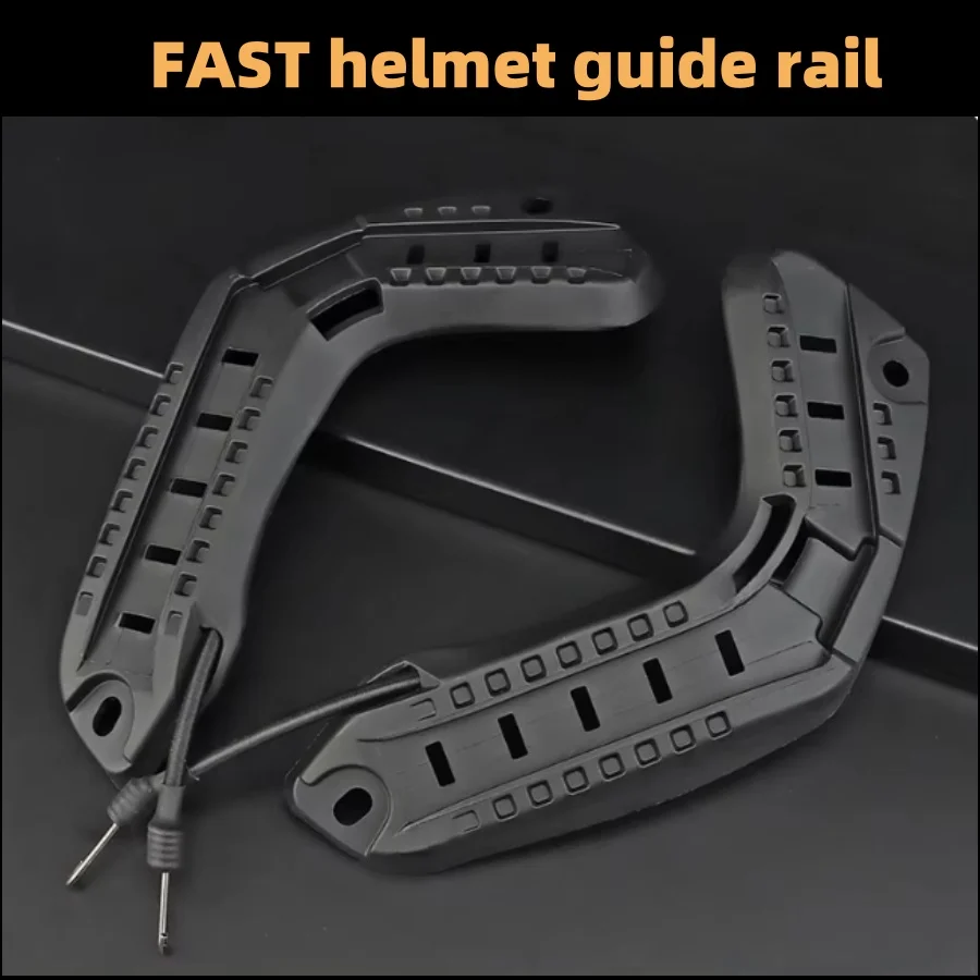 Outdoor Fast Helm Seite Führungs schiene Montage Schiene Fast Helm Zubehör 1 Satz