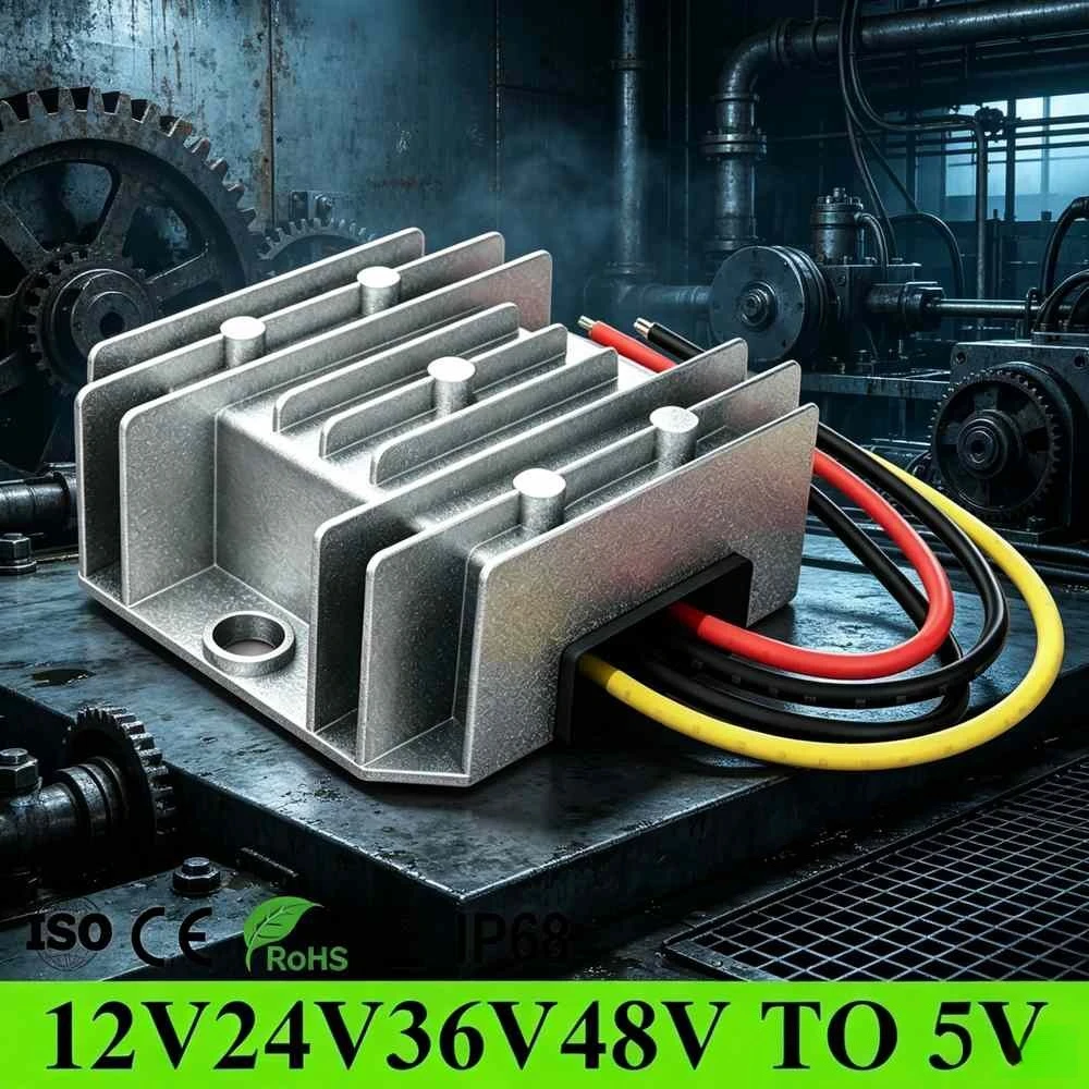 12V 24V 48V 36V to 5V 5A 6A 8A 10A DC-DC Converter 12/5V 50W 12V to 5V Converter 36V 48V to 5V CE Step-down Module DC Converter