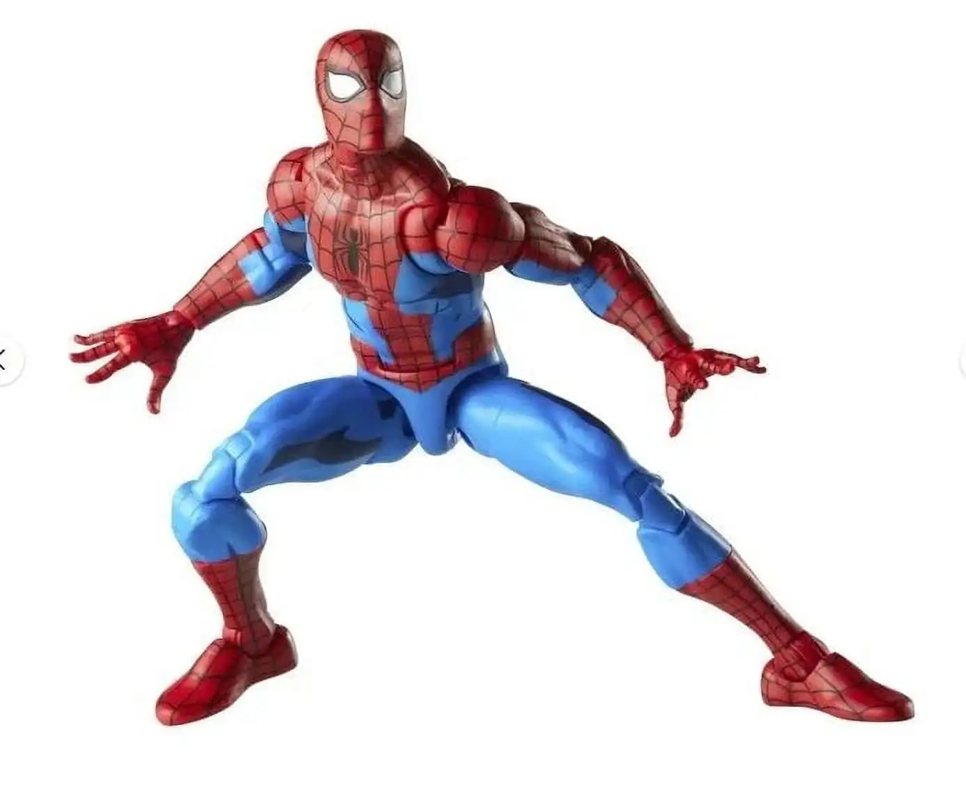 Hasbro Marvel Legends Series Spider-Man: Shaded Action Figure with web and other 6 Accessories  (KO Version)