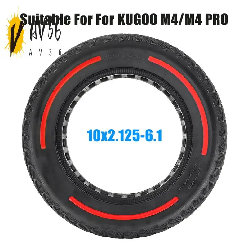 

AV36-Electric Scooter Tires Color Solld Tire For KUGOO M4/M4 Pro Electric Scooter Wheels Replacement