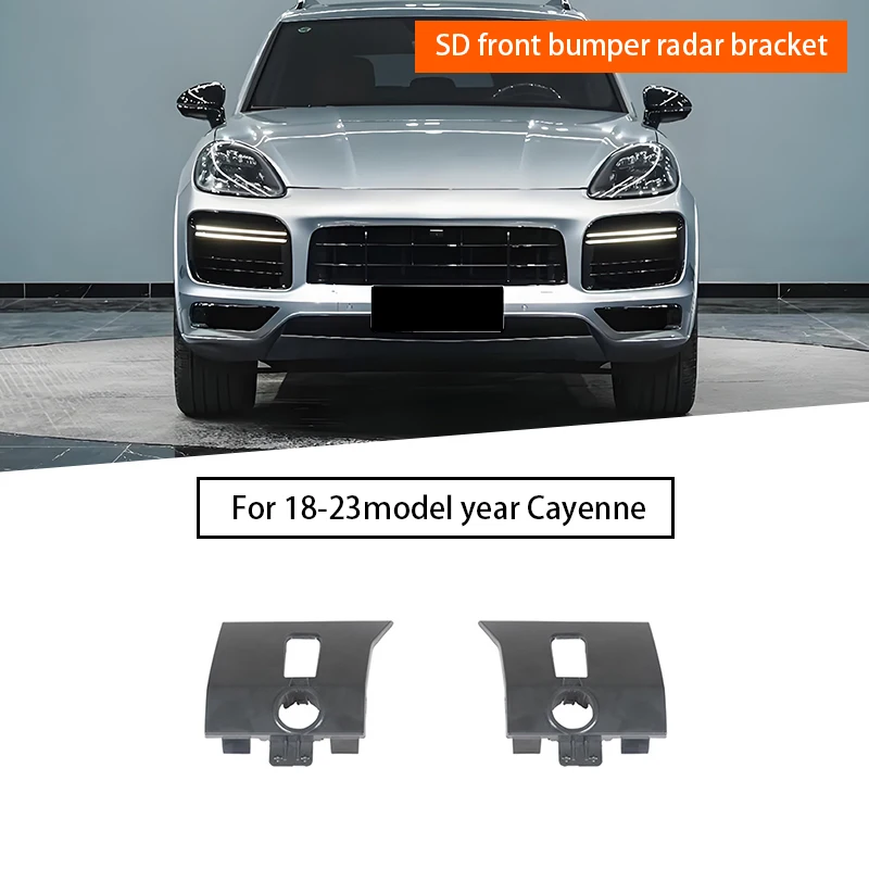 Radar bracket for car front bumper - Suitable for Porsche Cayenne SD/GTS 2018-2023 9Y0807131B 9Y0807132B