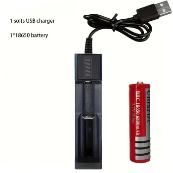 18650 배터리 및 1/2 Solts USB 충전기, 레이저 303, 101, 009/017  Best5