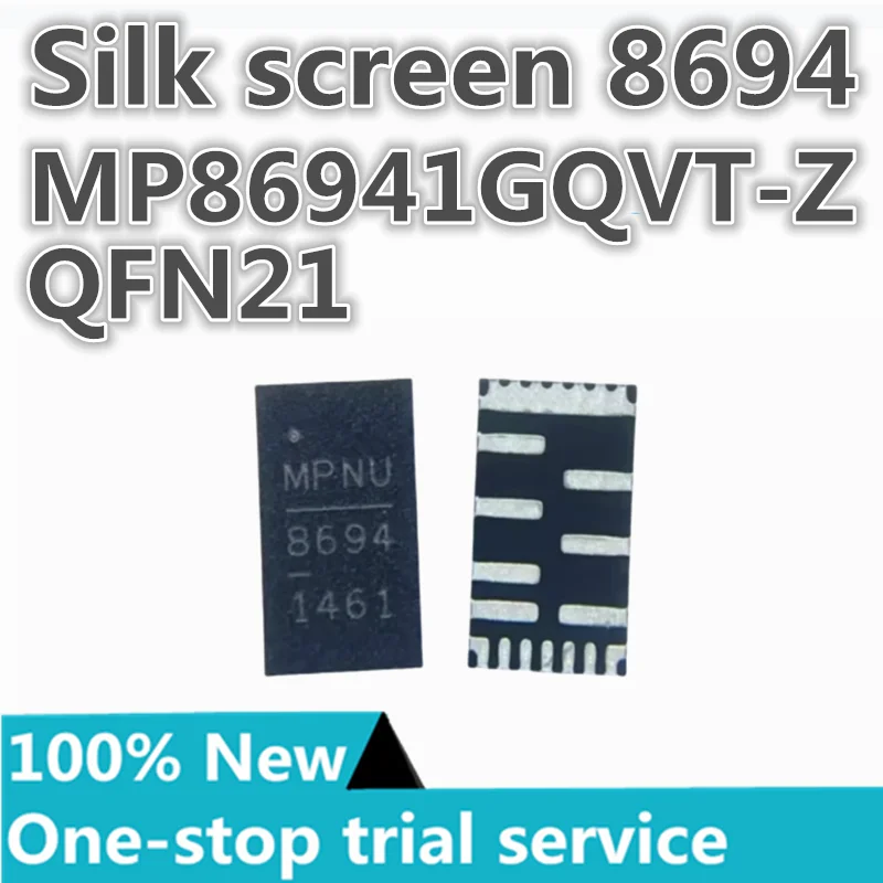 

5-50pcs %New MP86941GQVT-Z silk screen 8694 TQFN-21 switching regulator IC chip