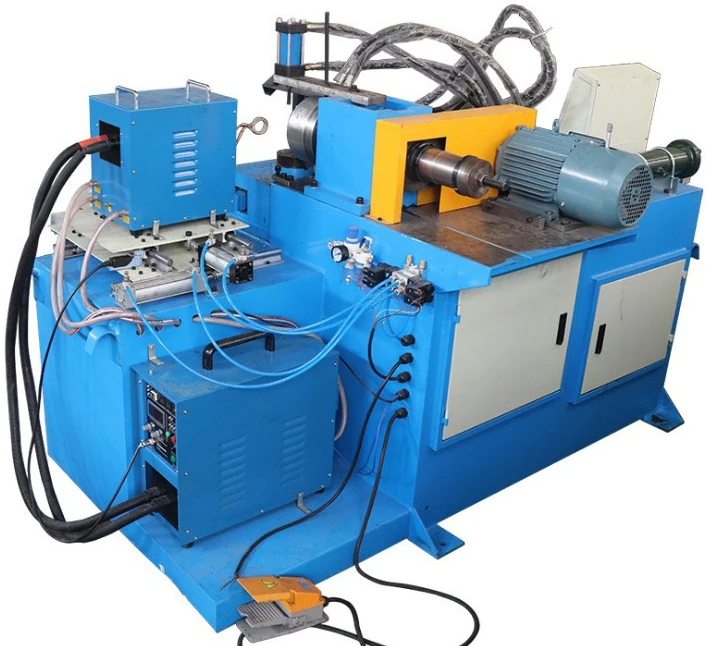 Pipe end closing machine tube top sealing machine