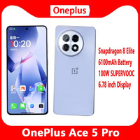 Unlocked OnePlus ACE 5 Pro Snapdragon 8 Elite 6.78'' AMOLED Display Screen 100W SUPERVOOC Charge 6100mAh Battery