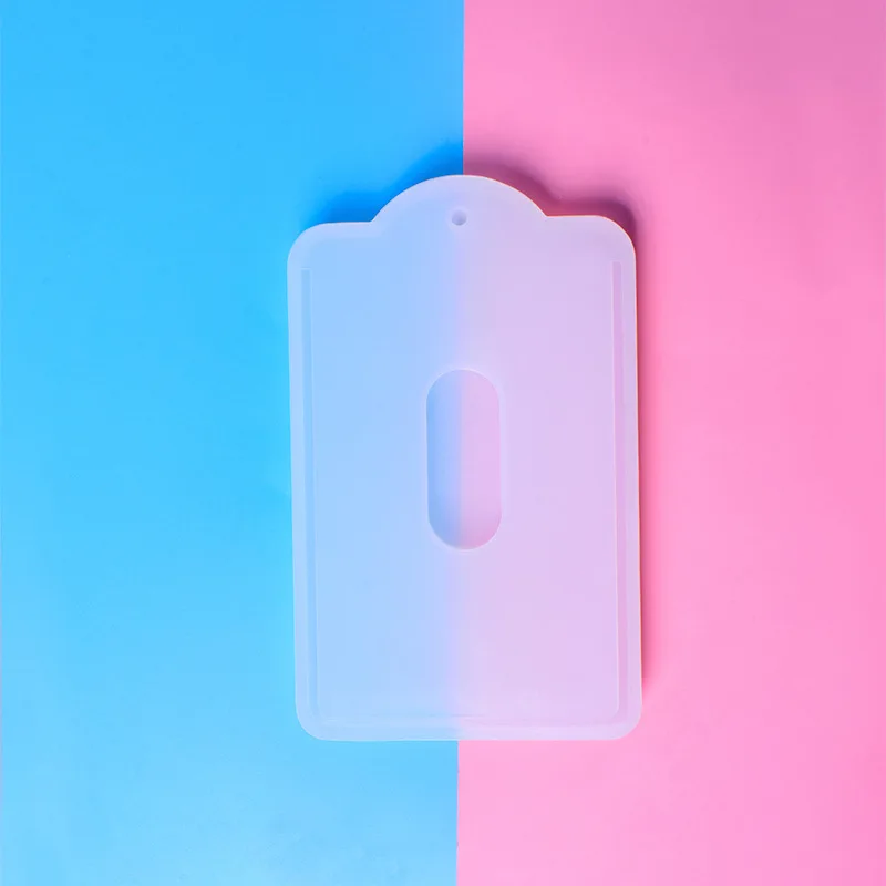 

1 Piece Card Cover Mold DIY Epoxy Resin Holder UV Glue Silicone Moulds For Storage Jewelry Making Handmade Tools