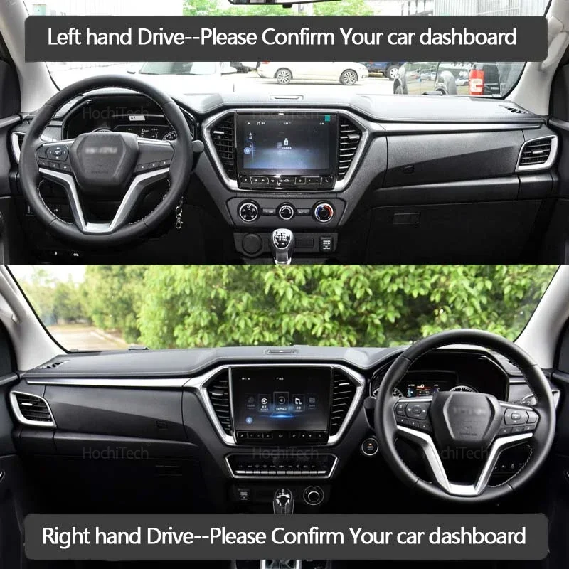 For Isuzu D-Max DMax D Max 2021 2022 2023 Dashboard Cover Dash Board Mat Carpet Pad Shade Cape Blanket Car Accessories