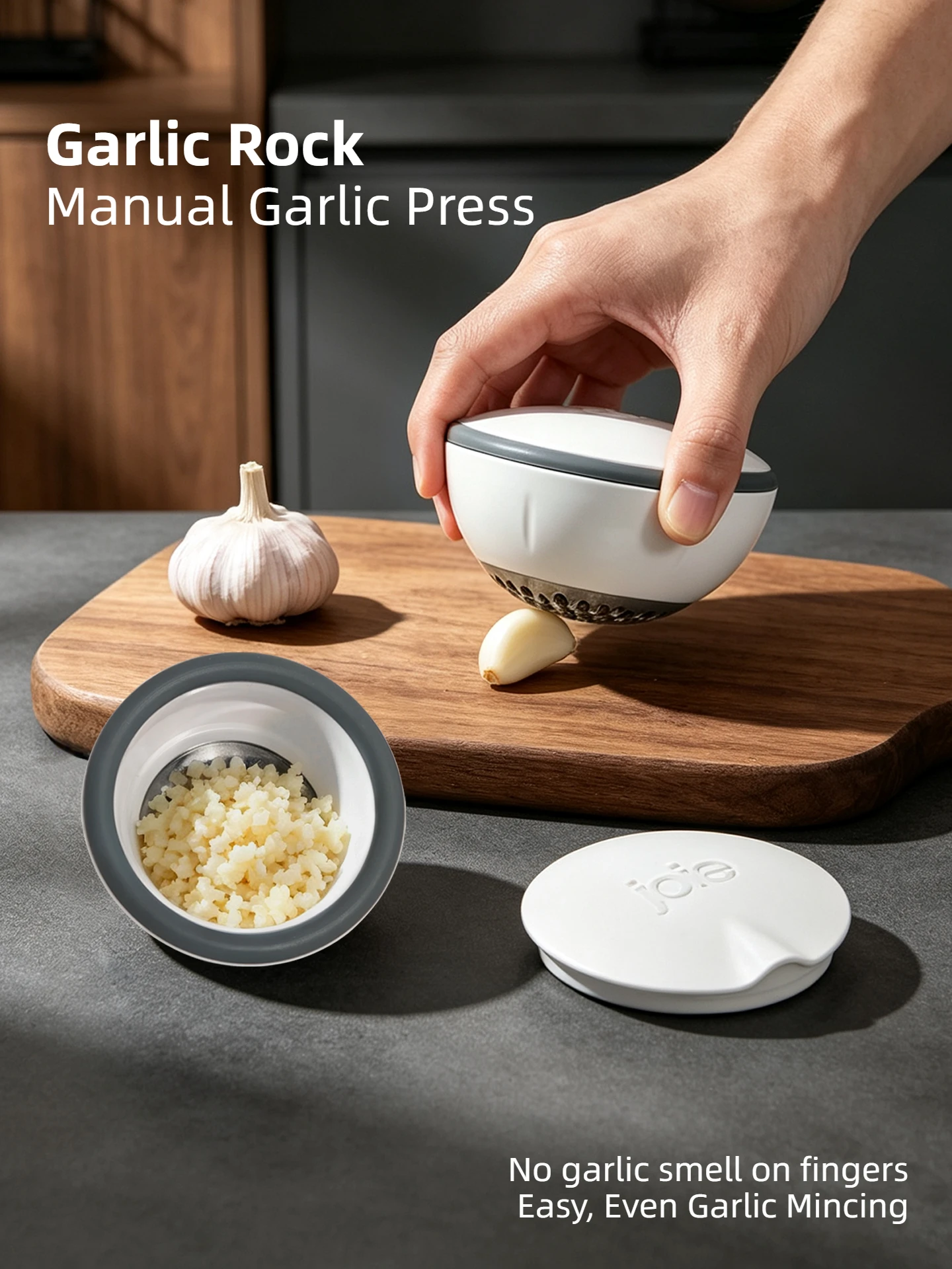 Joie ガーリックロック 手動ガーリックプレス 家庭用ガー - Kitchen Gadgets Joie のレビューと価格