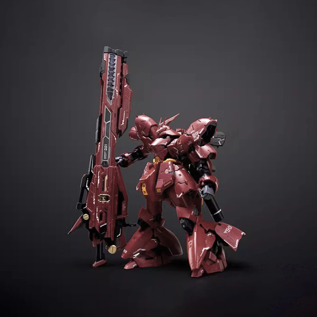 

HiPlay QianQiuShang Plastic Model Kits Toys Heavy Electromagnetic RaiGun for 1/100 Sclae Collectible Action Figures Black CGPHH