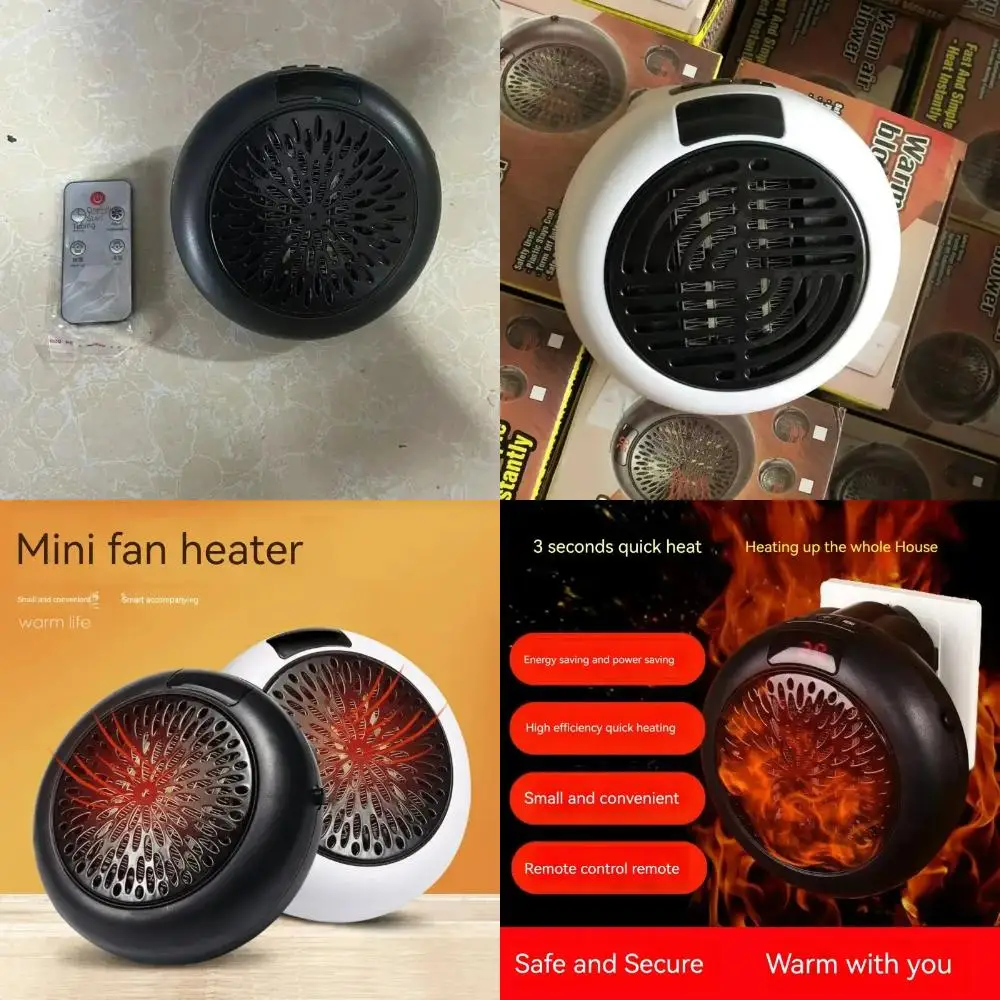 Portable  Heater Mini Wall-mounted  Desk Heater Heater Quiet  Quick Heating Thermostat