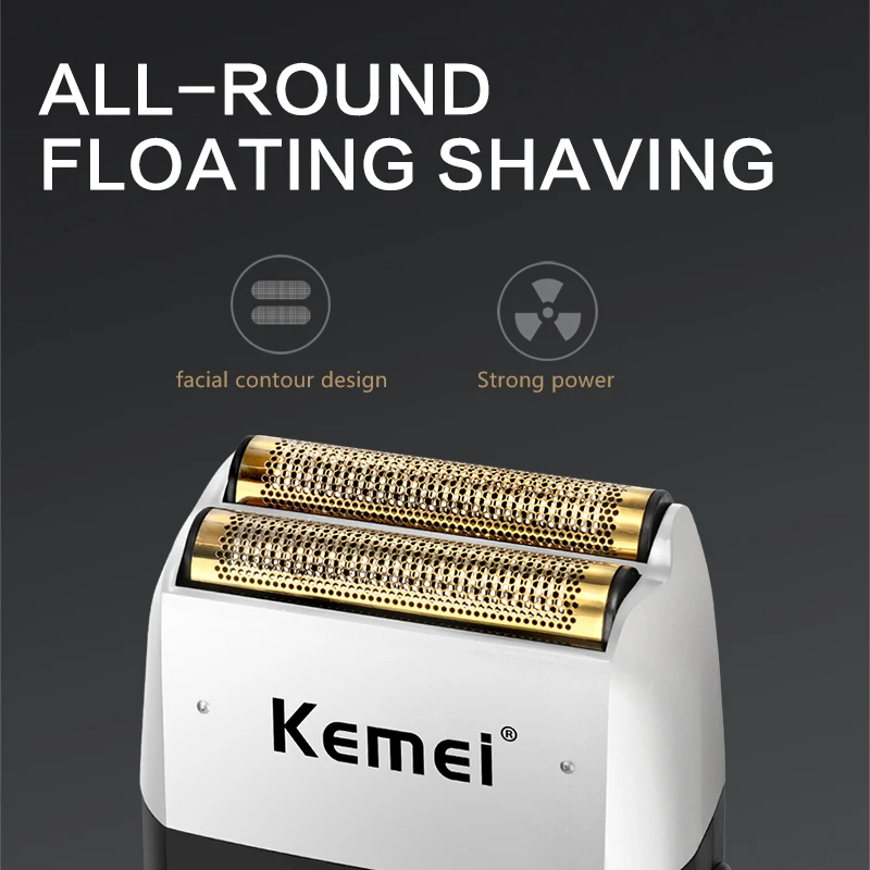 Kemei Original Electric Shaver Rechargeable Powerful Floating Razor Balds Head Shaving Machine for Men KM-2026 KM-2027