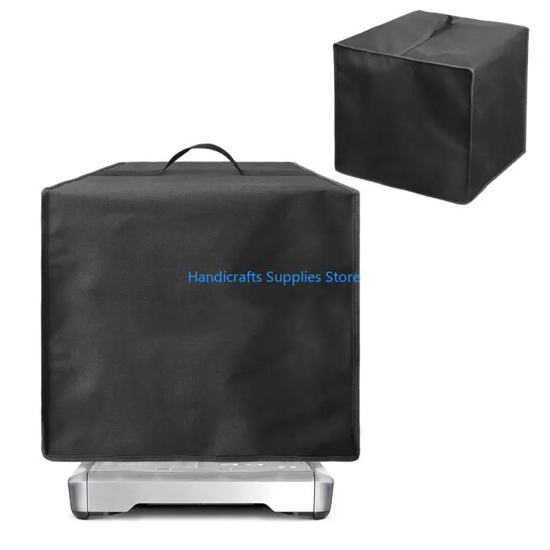 R1WA Coffee Machine Gust Guard Coffee Cover With مع مقبض محمول حامي الأجهزة المقاومة للرطوبة المنزلية