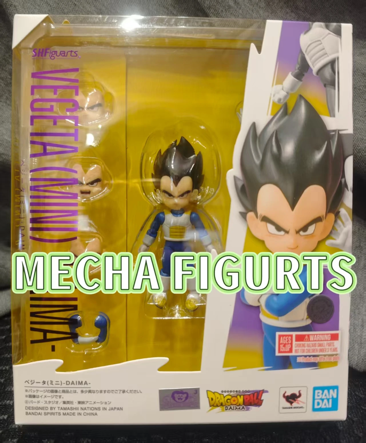 

BANDAI S.H.Figuarts SHF Dragon Ball Vegeta MINI DAIMA Коллекция фигурок Модель игрушки