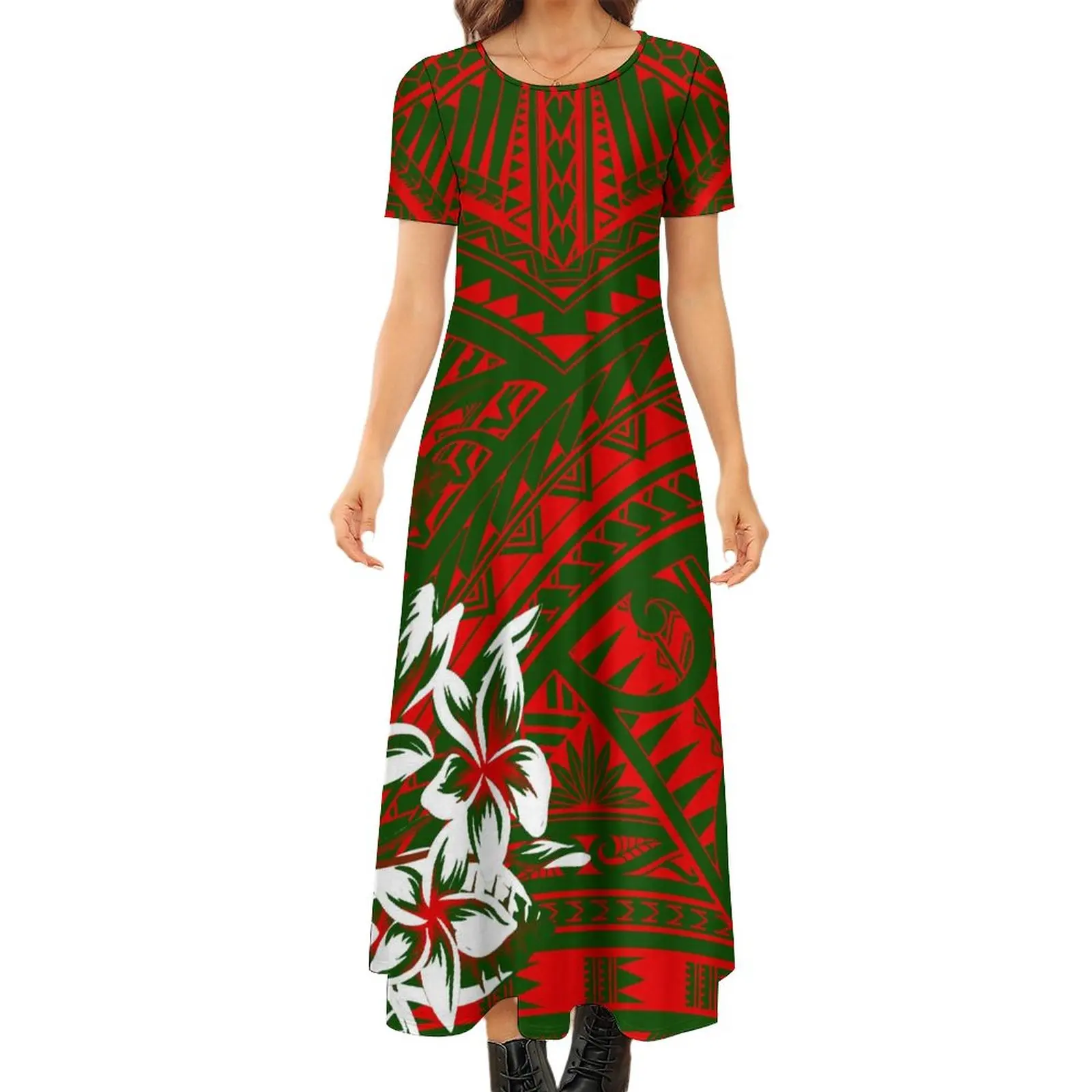 

Refined Tribal Long Dress 2022 New Winter O-neck Beach Maxi Dress Free Shipping Custom On Demand