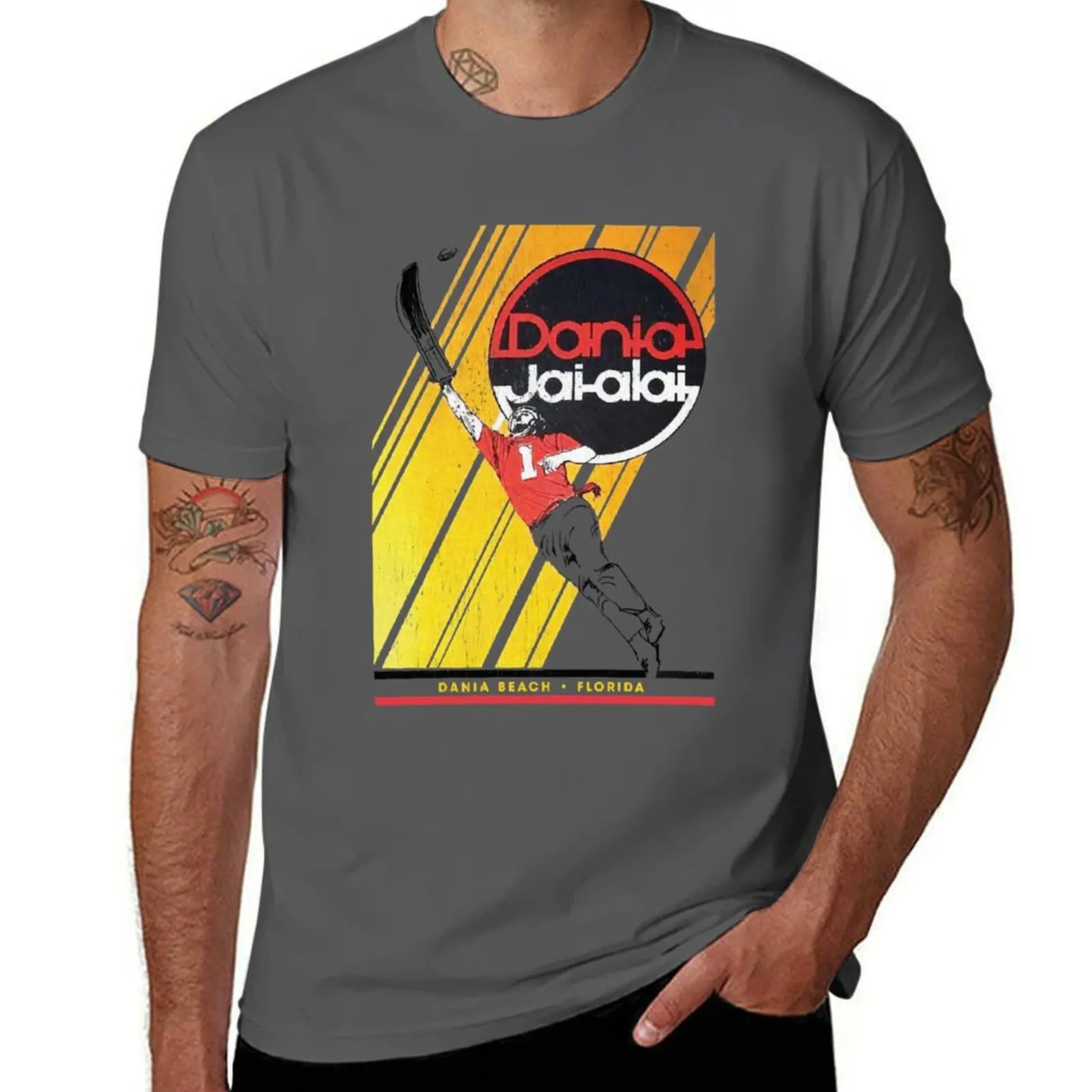 

Jai Alai Classic T-Shirt man t shirt cotton high quality cotton t shirt pack t shirts for man cotton soft T-Shirt