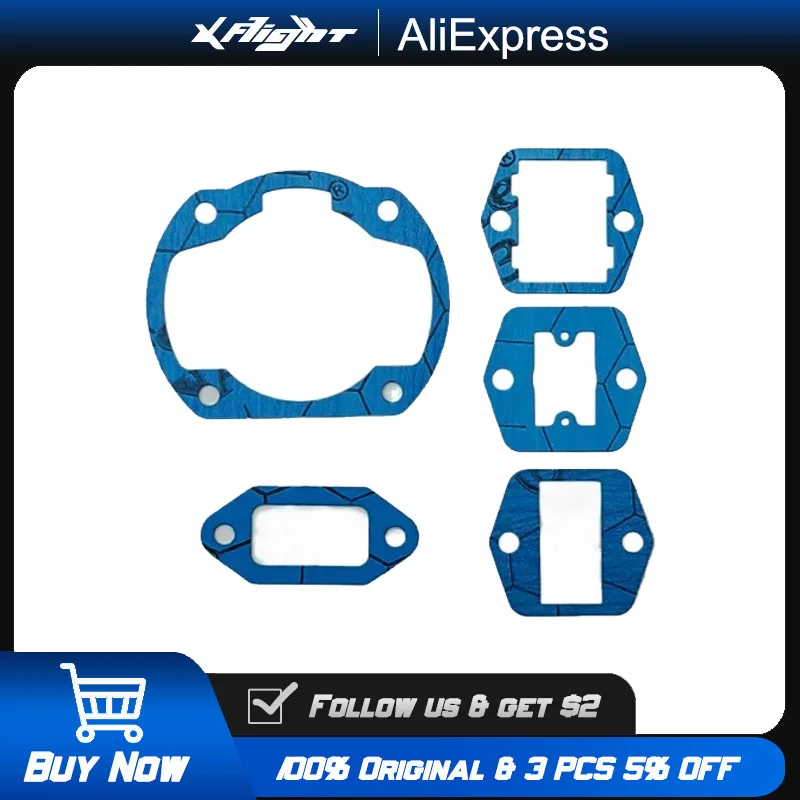

DLE55RA Full Gasket Set for DLE-55RA Engine, 55cc RC Airplane Gas Motor Seal Kit, Cylinder Head Gaskets Washers Spares