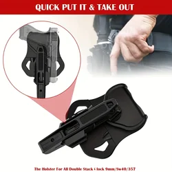 Funda G-serise - Compatible con G-serise 9mm/SW40/357_Secure Fit & Quick Draw Protector facial Airsoft Máscara Airsoft