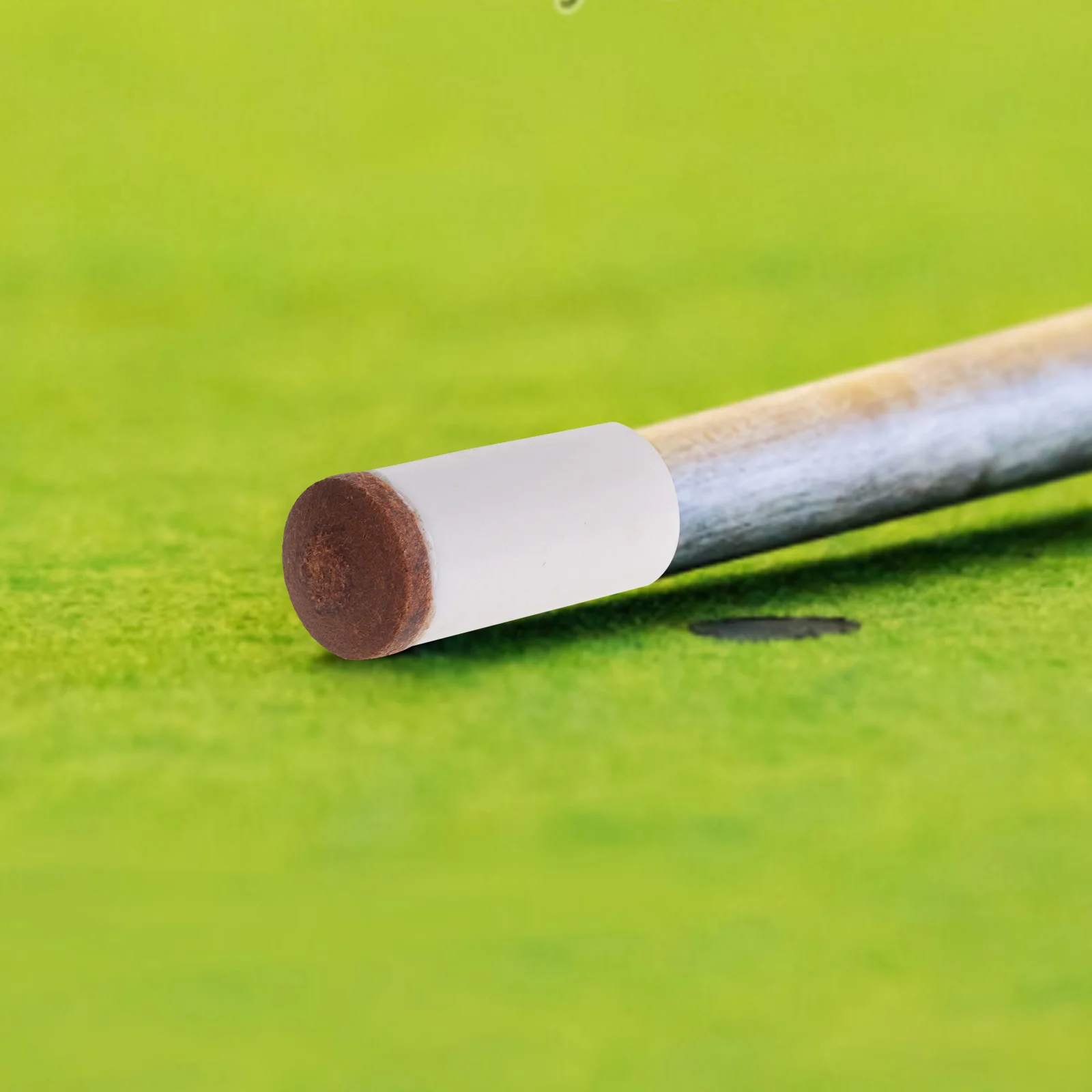 

6Pcs Billiard Cue Tips Wear-Resistant Replaceable Cue Tips for Pool Stick Professional Snooker Rod Decoration Comfortable Feel