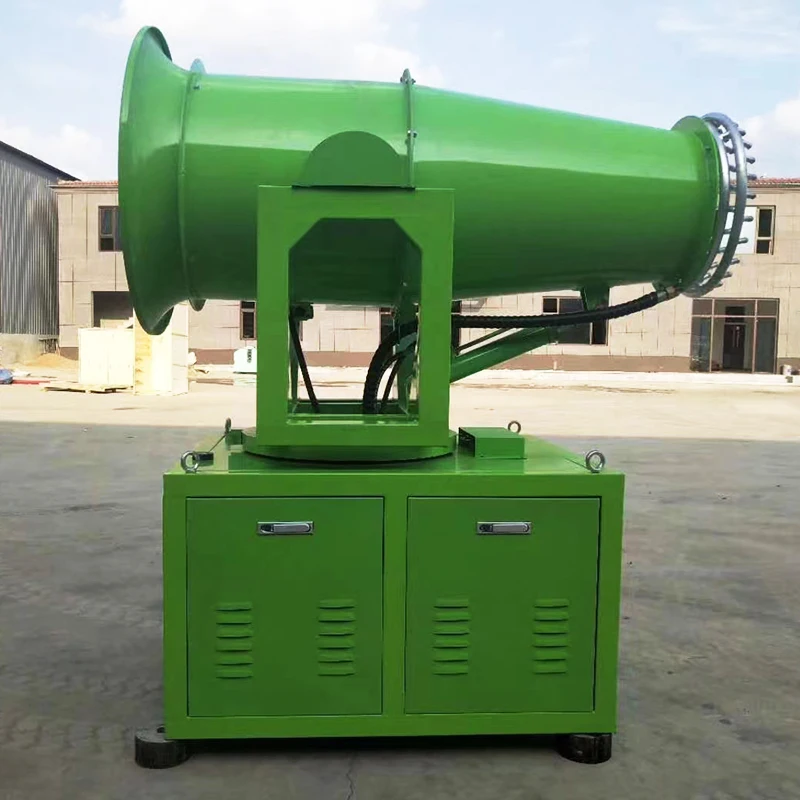 20m 40m 60m Fog Cannon Dust Suppression Water Mist Cannon Sprayer Machine Fog Spray Unit For Mining Area Air Quality Control Use