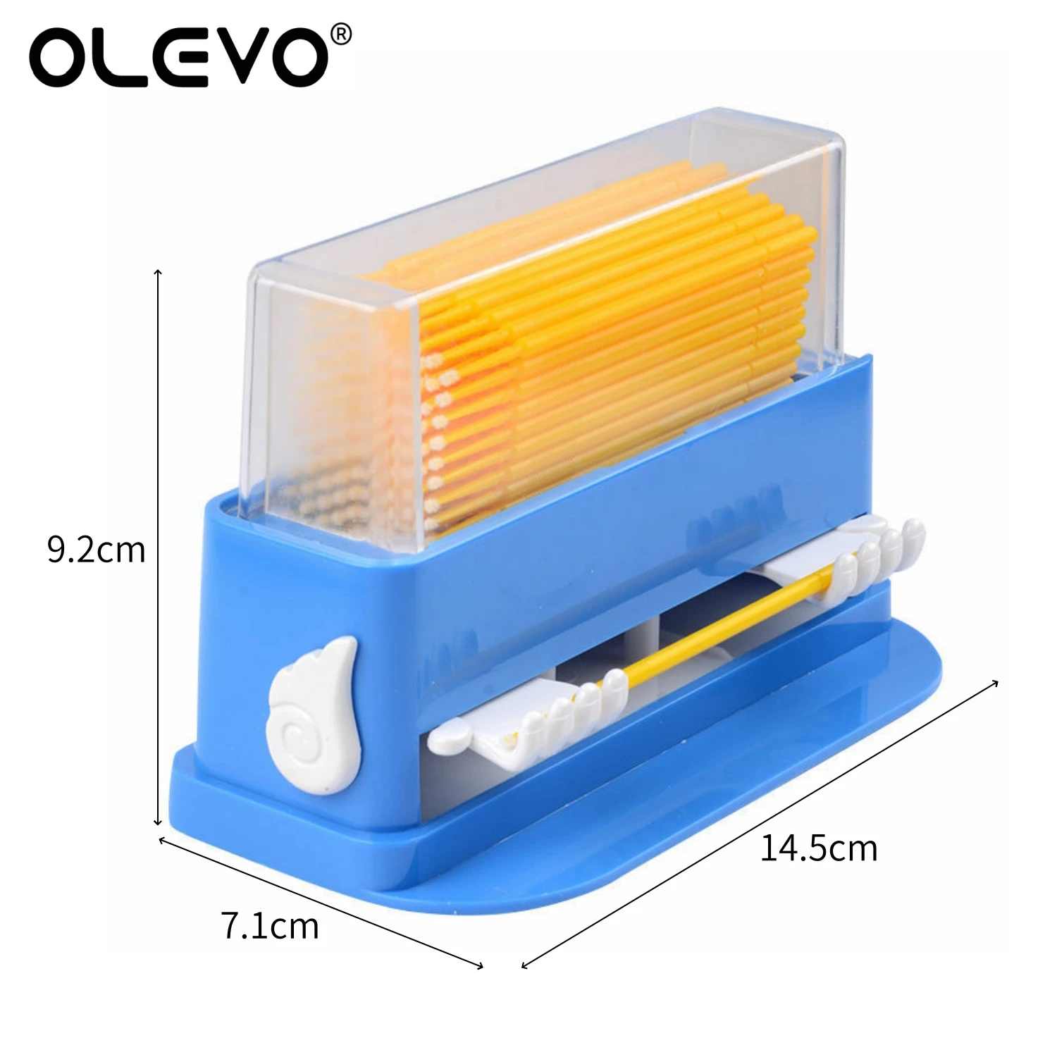 Dental Micro Applicator Dispenser Holder Disposable Brush Stick Storage Box Cotton Tip Container Case Dentistry Organizer Tools