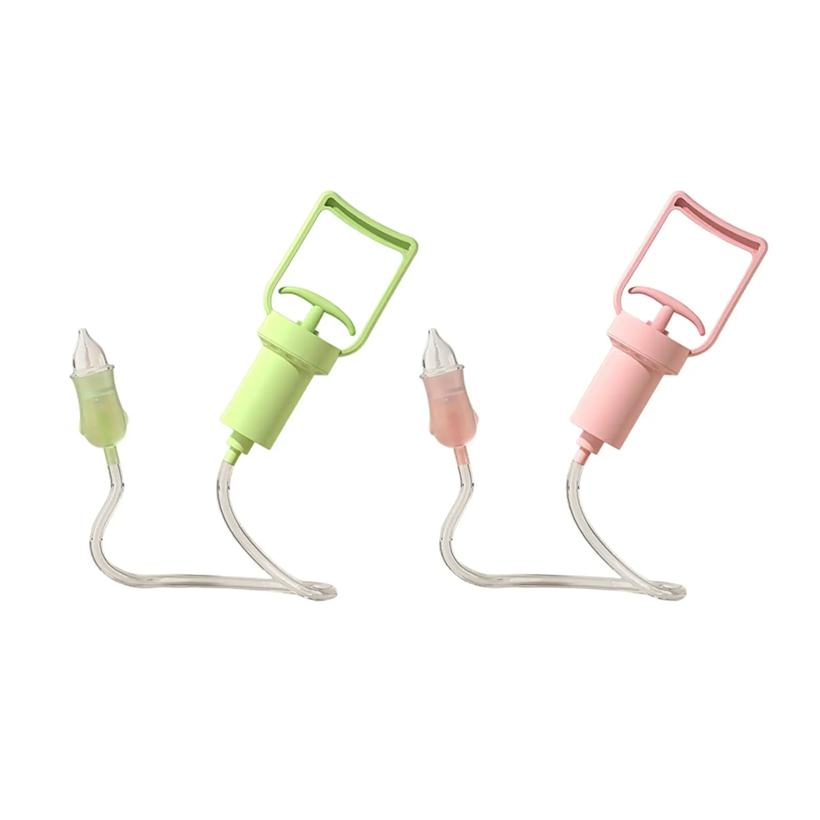 

Nasal Aspirator Easy to Grip Strong Suction Booger Suction Removal Device Detachable Suction Nose Cleaner for Infant Baby Child