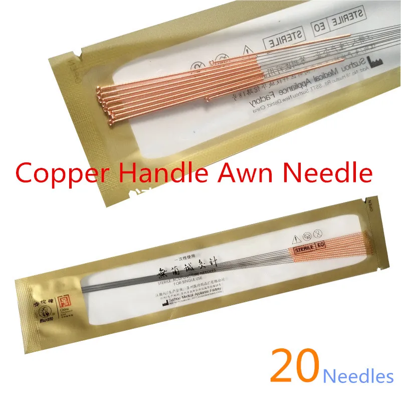 0.30/35/40/45*100/125/150mm Long Needles Disposable Sterile Acupuncture Needles Body Massage Elongated Needls Awn Needle 20Pcs