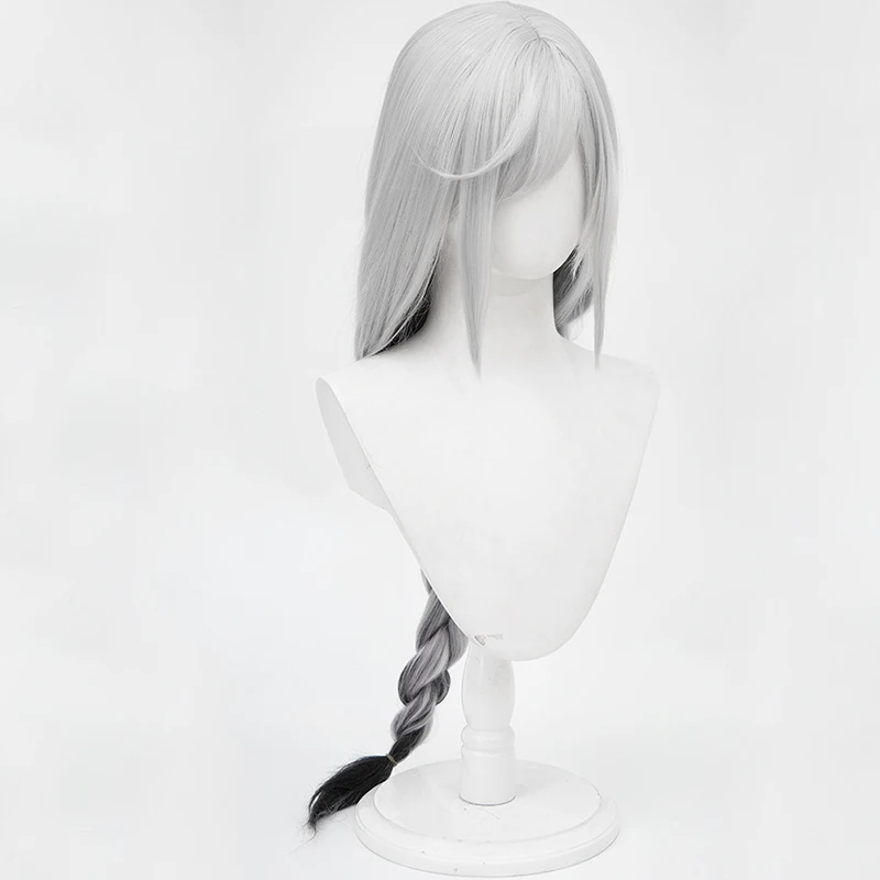 Аниме Shenhe Косплей Парик Игра Genshin Impact Синтетические волосы Хэллоуин Вечеринка Косплей Трансвестит Парики