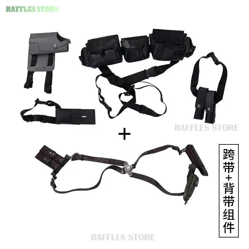 المقيم 4 طبعة جديدة ليون تأثيري حلي كينيدي معطف الدعامة Biohazar d الشر تأثيري سترة تمويه الكبار الرجال أزياء الهالوين