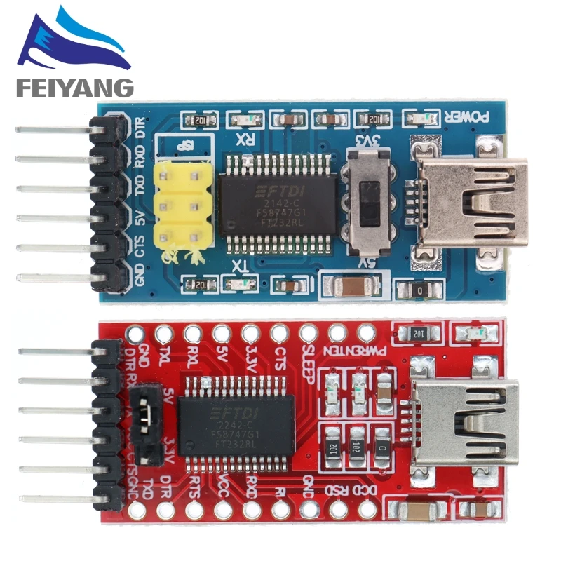 FT232RL FTDI USB 3.3V 5.5V to TTL Serial Adapter Module for Arduino FT232 Pro Mini USB TO TTL 232