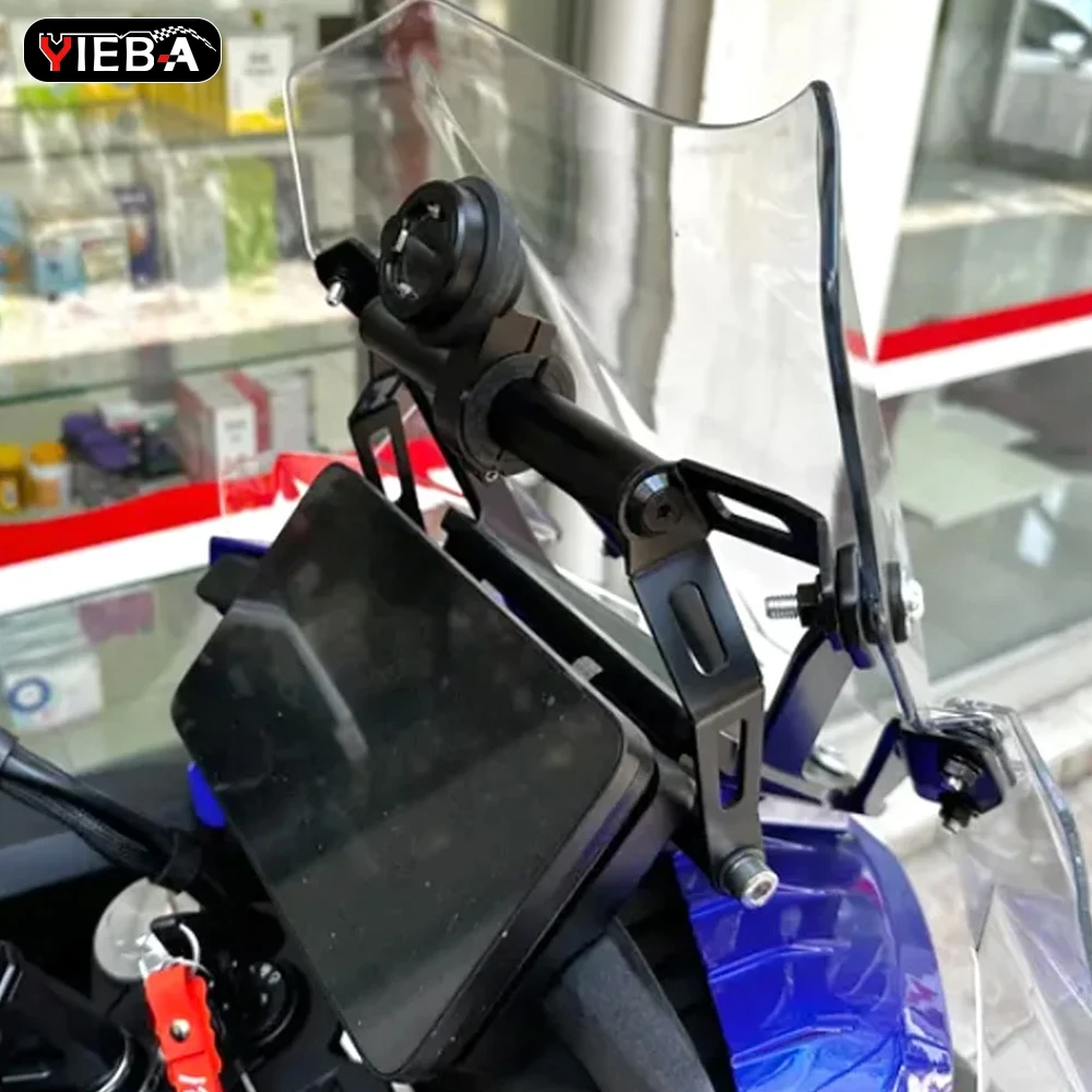 

Motorcycle Accessories Smartphone GPS Mount Holder Navigation Bracket For QJMOTOR QJ SRT 800 800X 800SX 800 SRT 550 600 700 SX X