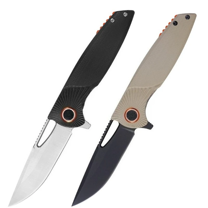 

D2 Blade 60±2HRC Outdoor Camping Folding Pocket Survival Knife Tactical Hunting Portable Utility Self-defense Knives EDC Tools