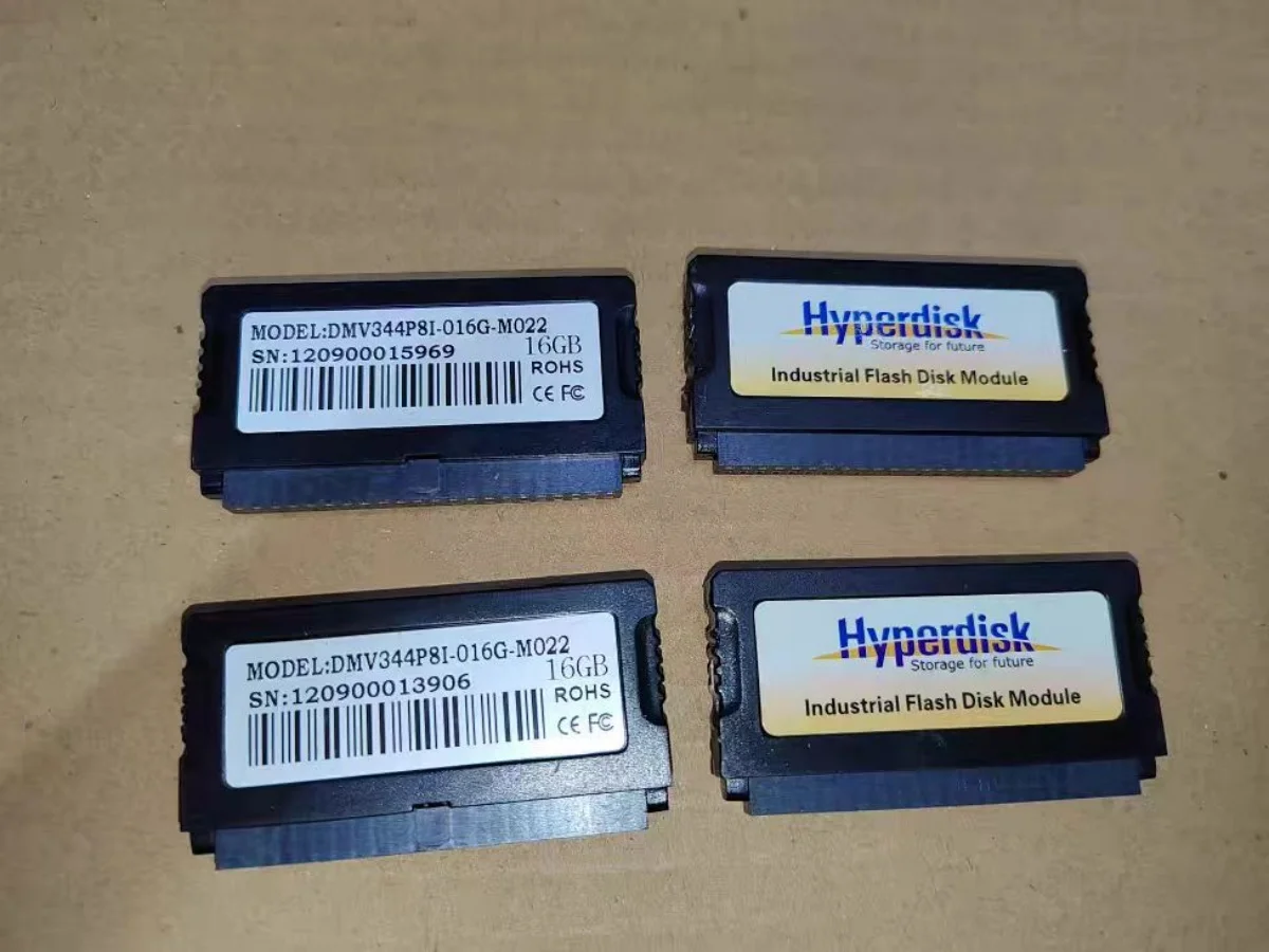 Hyperdisk Industrial DOM SSD16GB IDE 44-Pin MLC SSD DOM Disk On Module Memori Flash IDE Industri 44 Pin